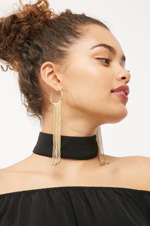 Chain earrings