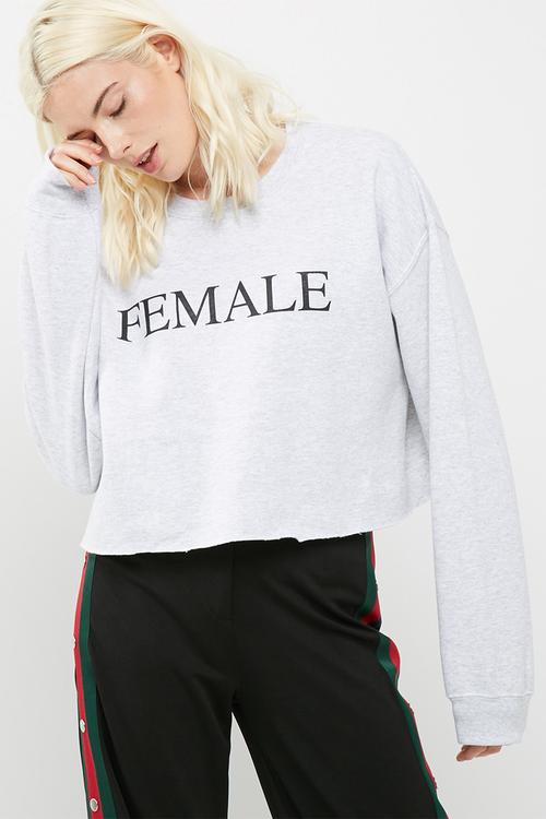 Female' sweat top