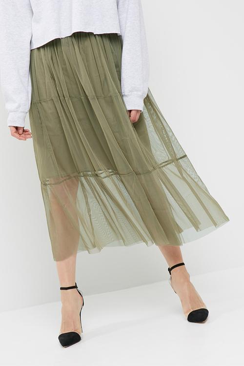Jade maxi skirt