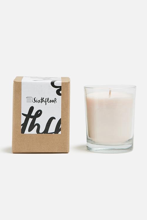 Tumbler glass scented candle