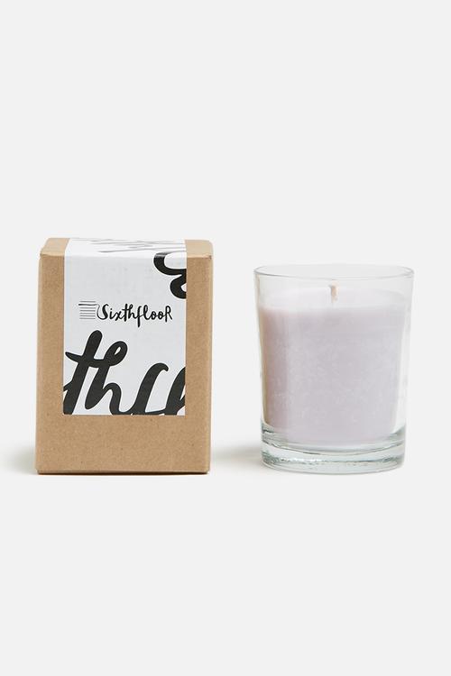 Tumbler glass scented candle
