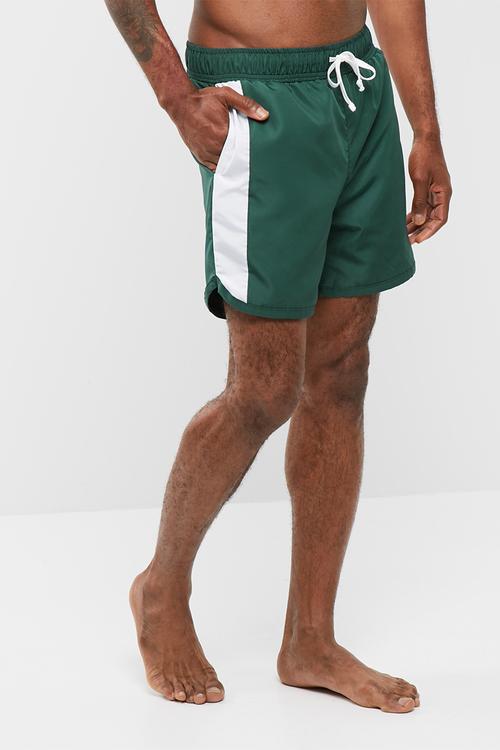 Colour block swimshort