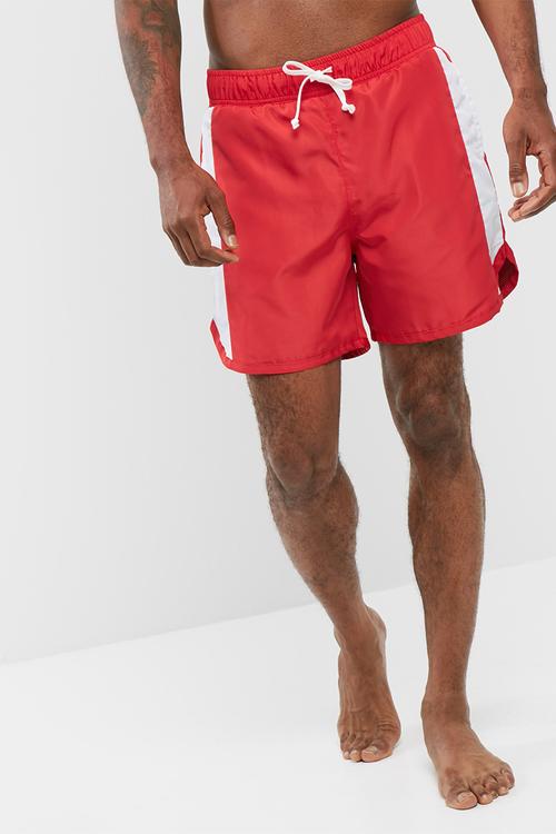 Colour block swimshort