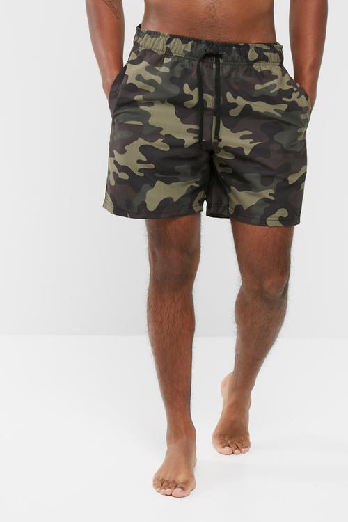 Camo swimshort