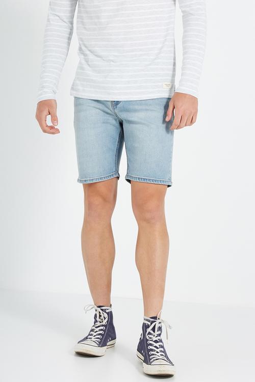 Skinny straight shorts