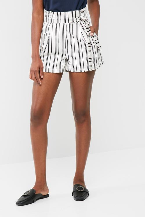 Paperbag waist shorts