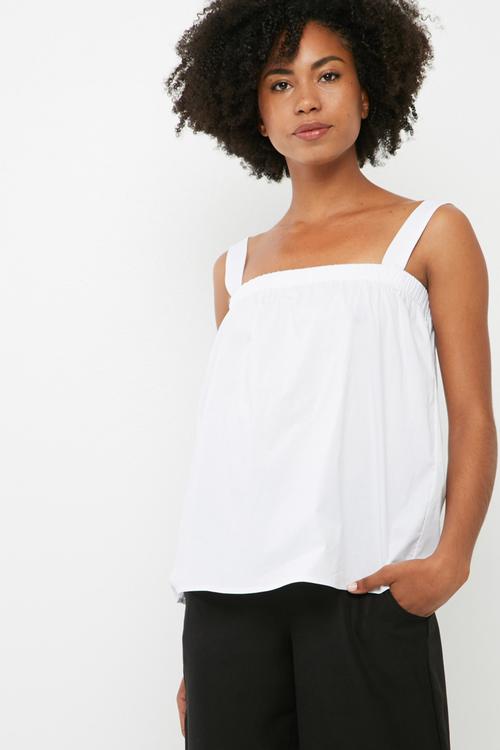 Poplin cami top