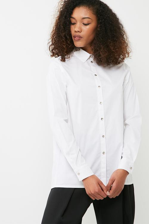 Open back shirt