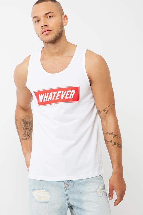 Printed slim fit vest