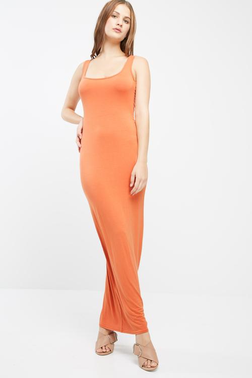 Sleeveless maxi dress