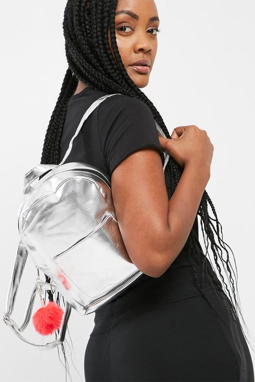 Round pu backpack