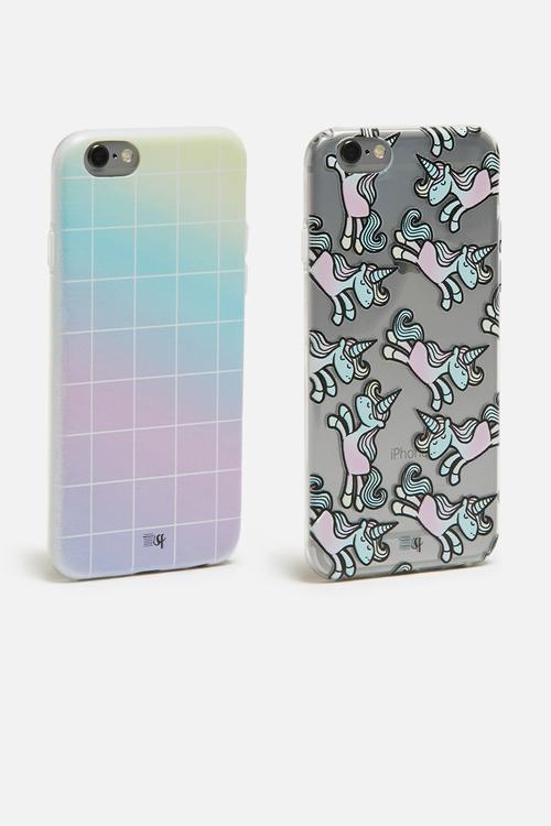 Rainbows & unicorns set - iPhone & Samsung cover