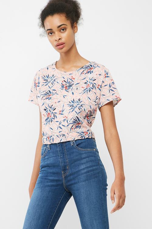 Wrap back woven blouse