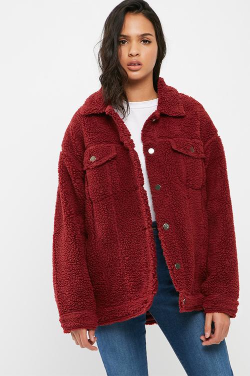 Oversized trucker jacket