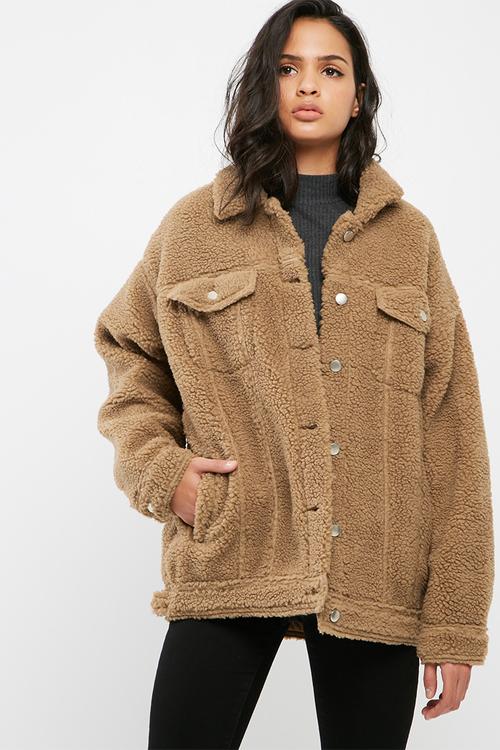 Oversized trucker jacket