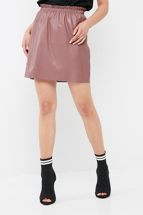 Fix pu skirt
