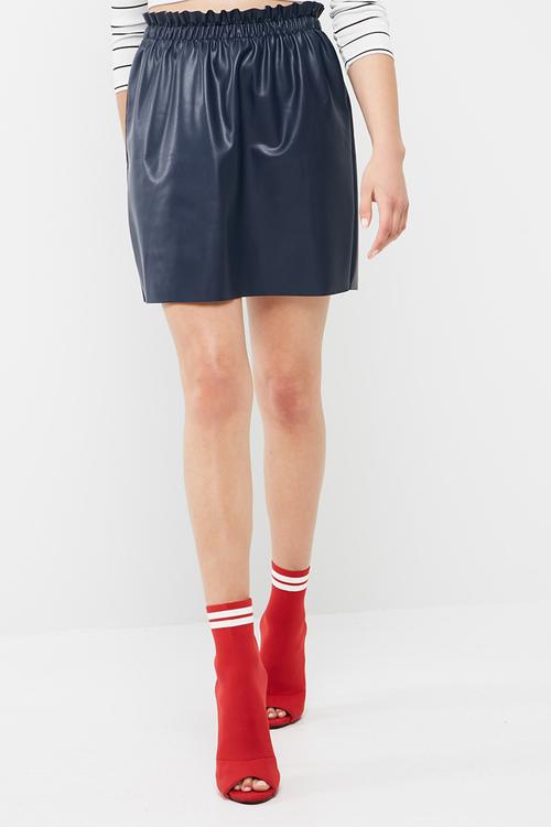Fix pu skirt