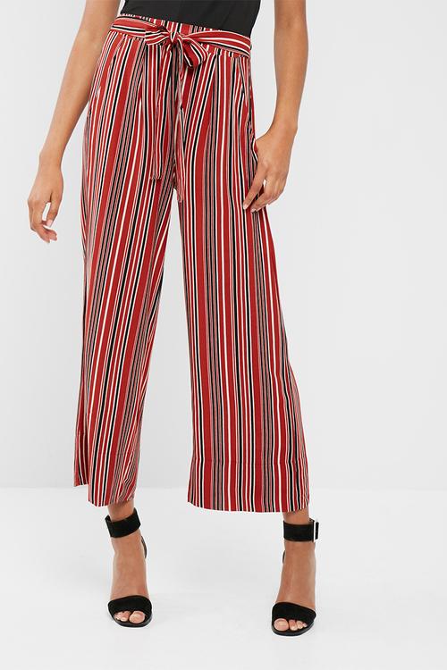 Self tie culotte pant