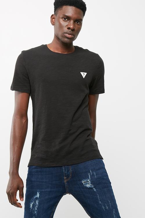 S/s guess high low tee
