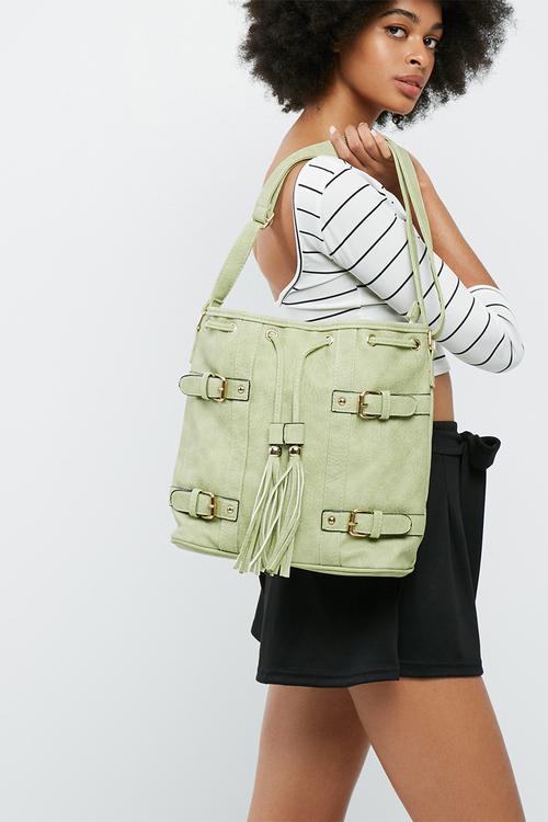 Tahlia buckle detail bag