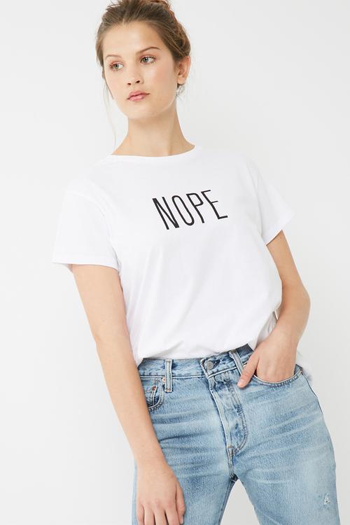 Nope tee