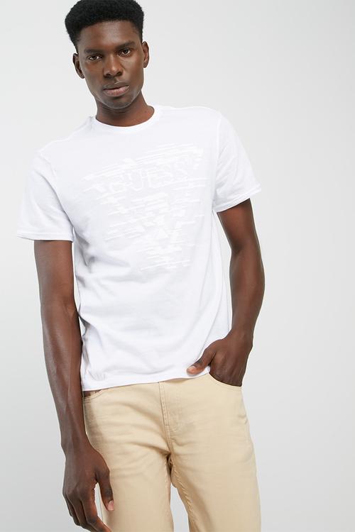 BSC shifted lines crew tee