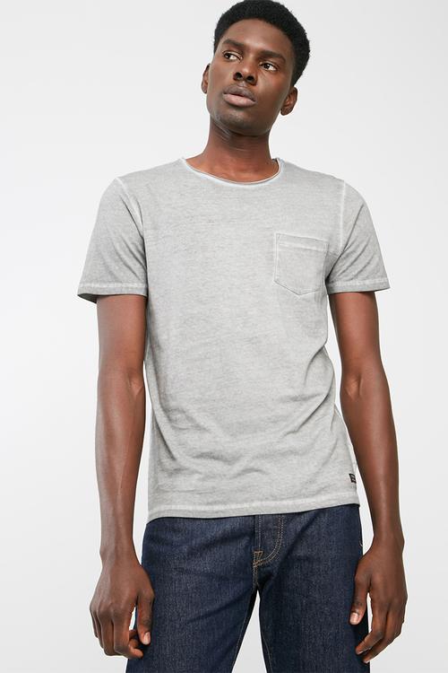 Raw wash tee