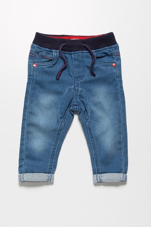 Turn-up jeans