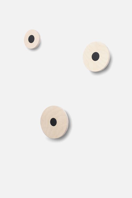 Birch wall hooks