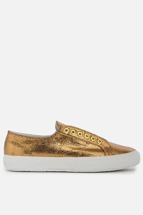 2751 Distressed Metallic Leather