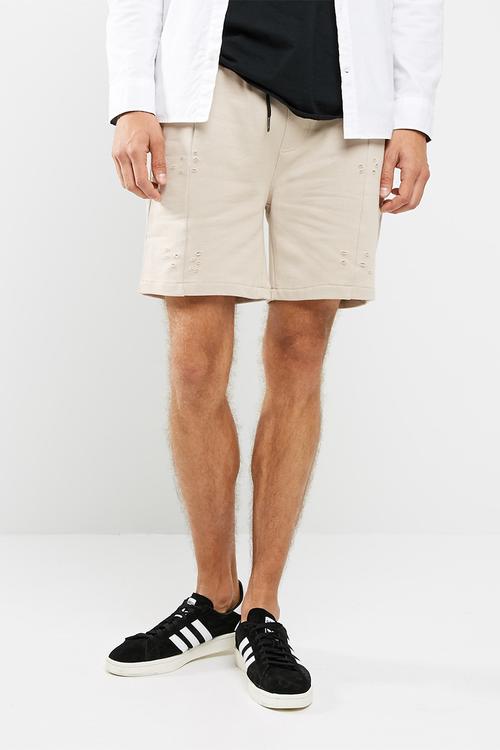 Ripped sweatshorts