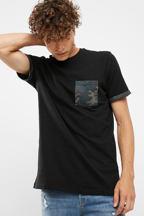 Camo pocket tee