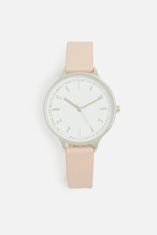 Mini stones dial strap