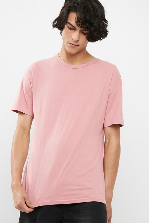 Drop shoulder tee