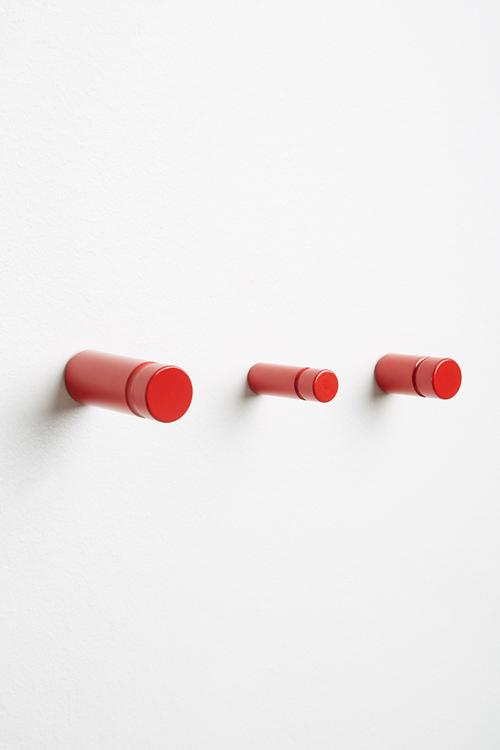 Column wall hooks set of 3