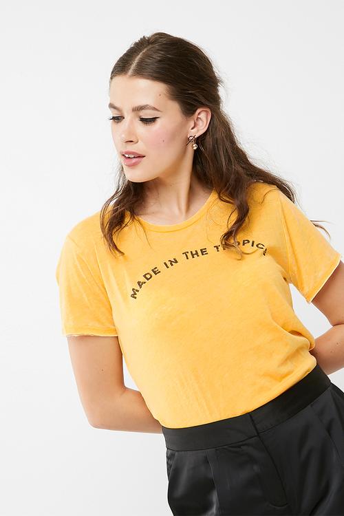 Tropics made burnout tee