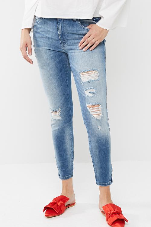 Mid rise skinny