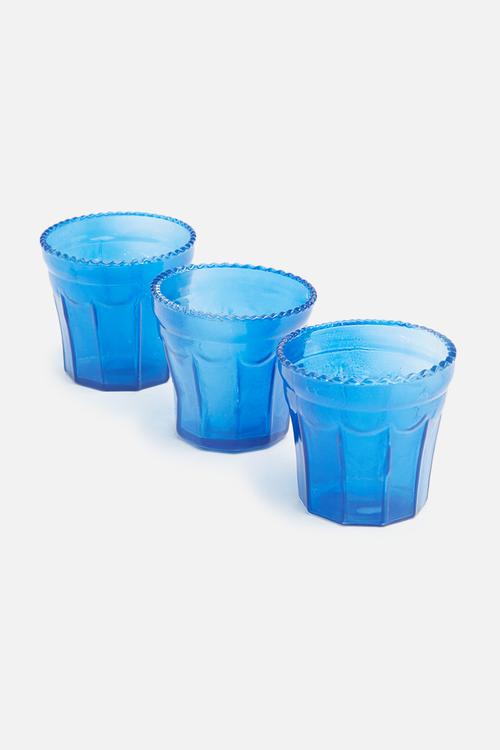 Mateo glass votive set of 3