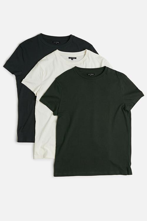 3 Pack Crew Neck Tee