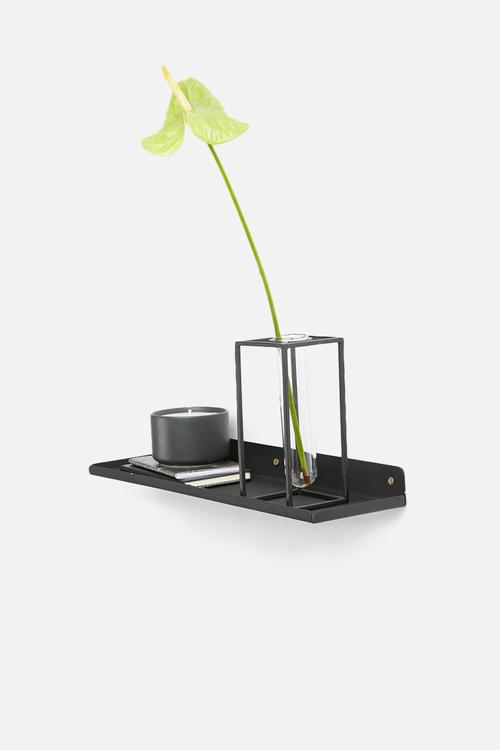 Tatsuo wall shelf - black