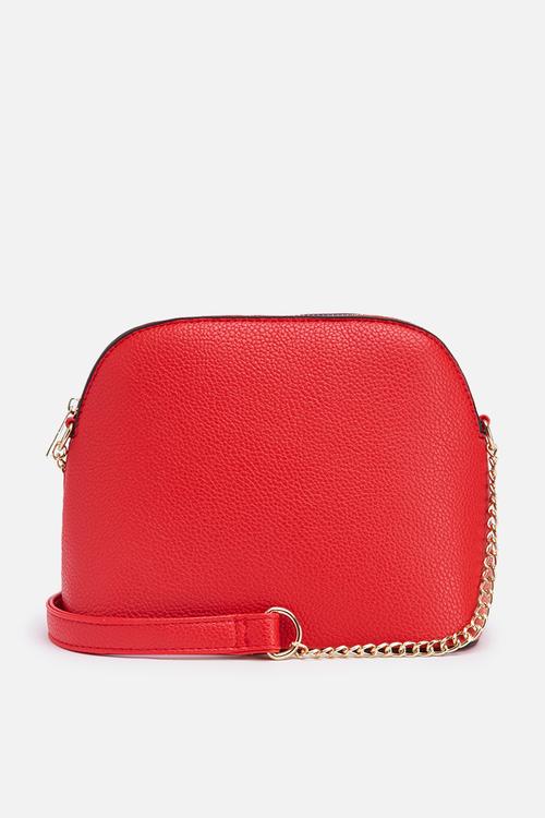Abongwe sling clutch bag - red