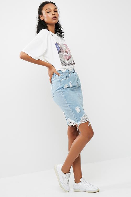 Barbie x Missguided printed 'I'm busy' tee