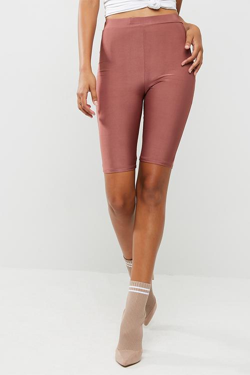 Disco slinky cycling shorts