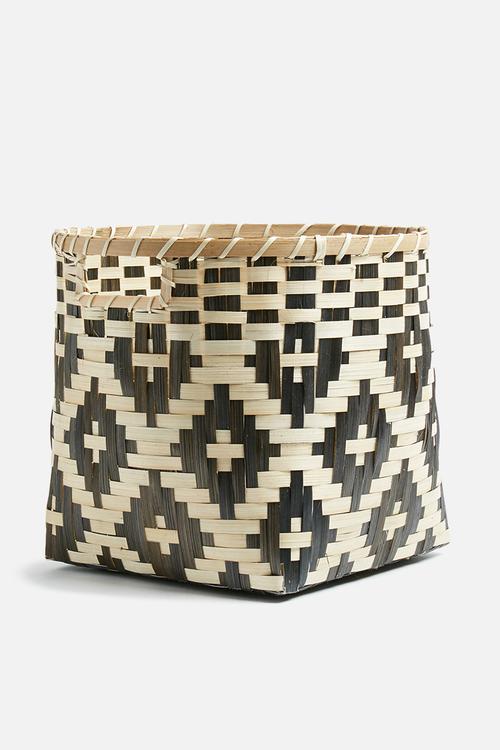 Zumba bamboo basket