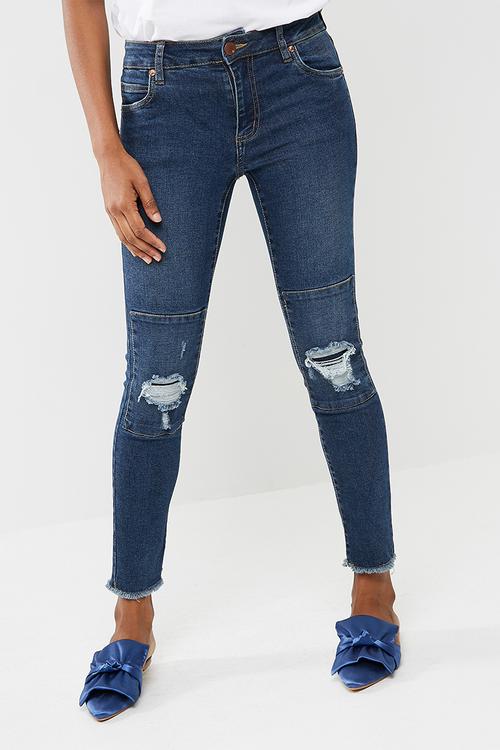 Mid rise grazer skinny