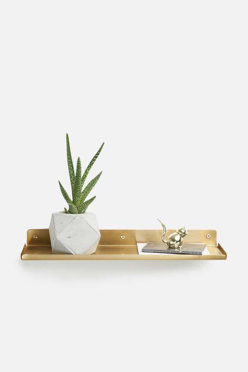 Tatsuo wall shelf - gold