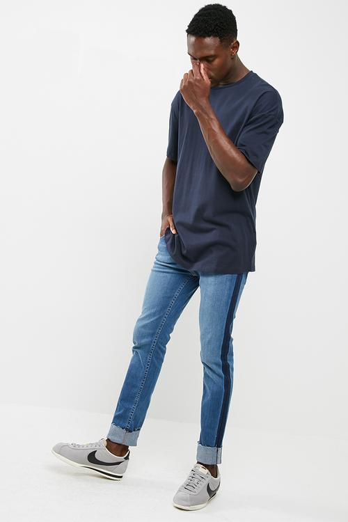 Skinny tux jeans
