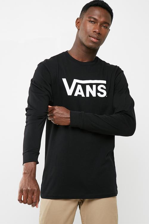 Vans Classic L/S - Black/white