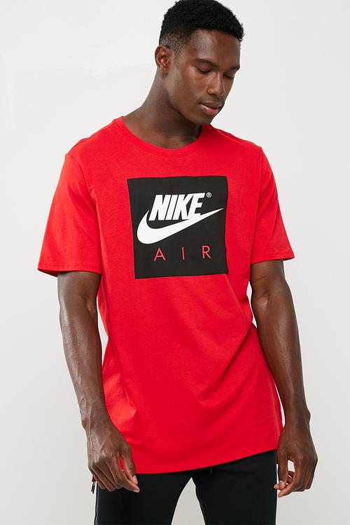 Drop tail crew tee