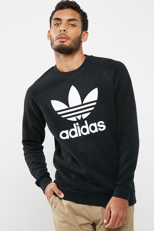 Trefoil crew sweat